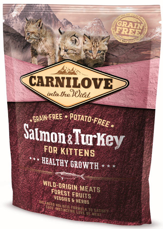 CARNILOVE Adult Kätzchen Lachs & Truthahn (400g)