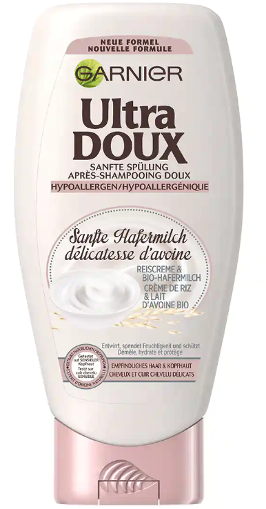 GARNIER Ultra DOUX Spülung sanfte Hafermilch (250ml)