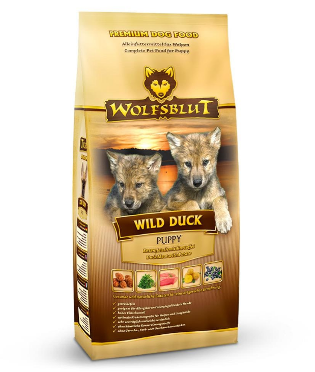 Wolfsblut Puppy Ente mit Kartoffel (2kg)