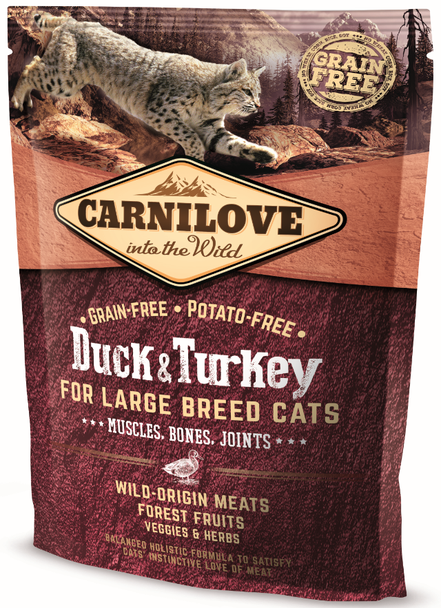 CARNILOVE Adult Grosse Rassen Ente & Truthahn (400g)