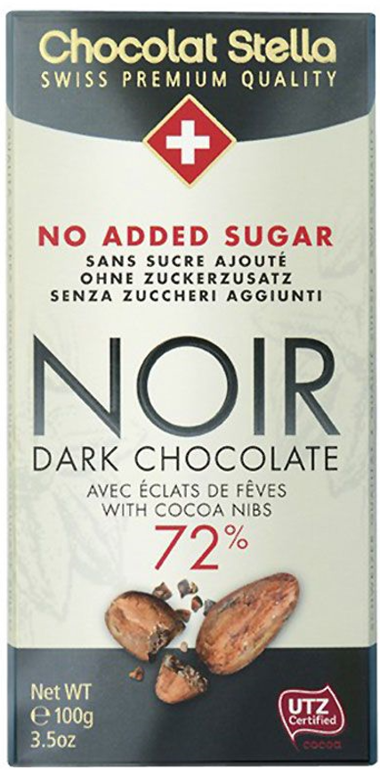 Chocolate Stella Schokolade Noir 72% (100g)