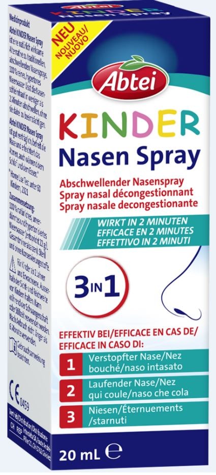 Abtei Kinder Nasen Spray (20ml)