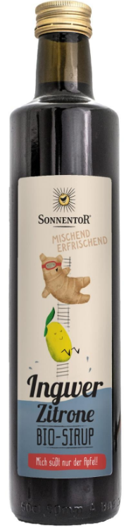 Sonnentor Ingwer Zitronen Bio Sirup (500ml)