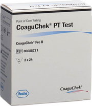 CoaguChek PT Test (2x24 Stk)