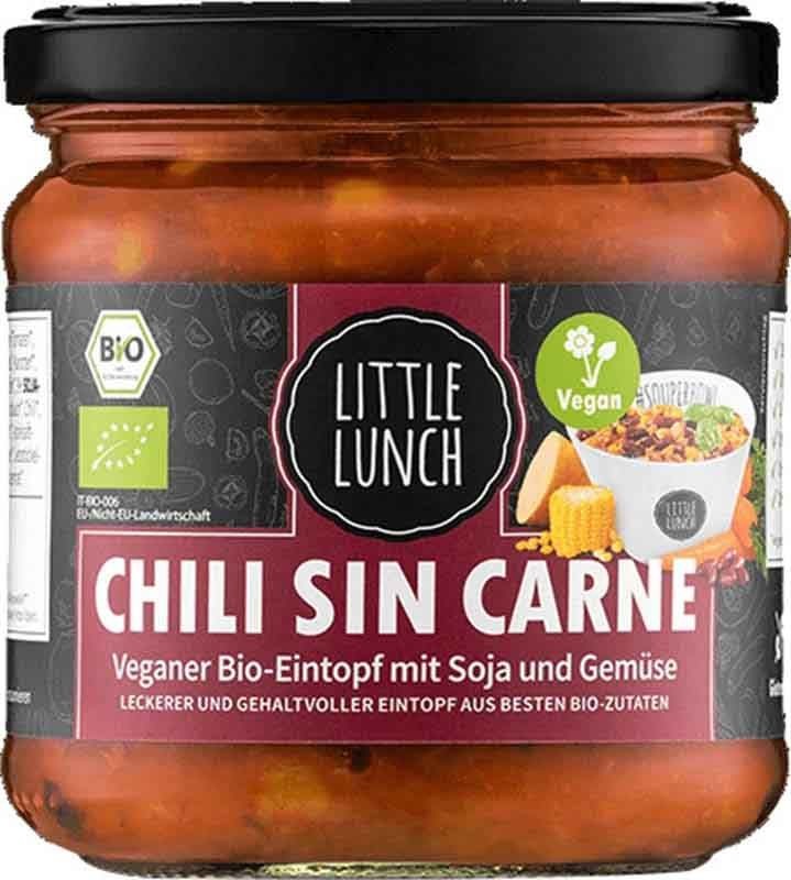LITTLE LUNCH Chili sin Carne (350ml)