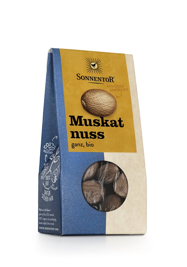 SONNENTOR Muskatnüsse ganz Bio (25g)