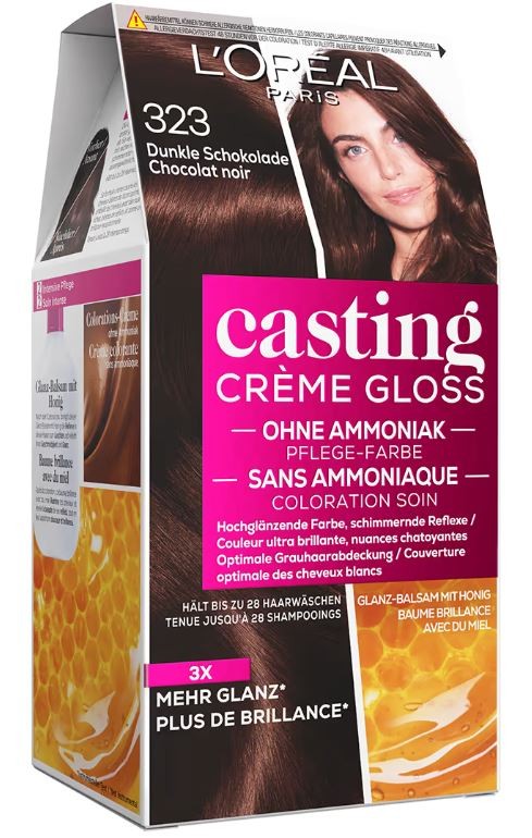 L'Oréal Casting Creme Gloss 323 dunkle Schokolade (1 Stk)