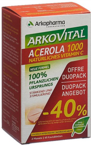 ARKOVITAL Acerola 1000 Tabletten (2x30 Stk)