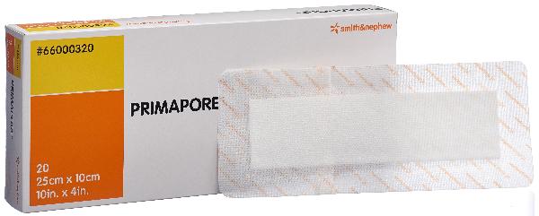 PRIMAPORE Wound Dressing 25x10cm sterile (20 pcs)