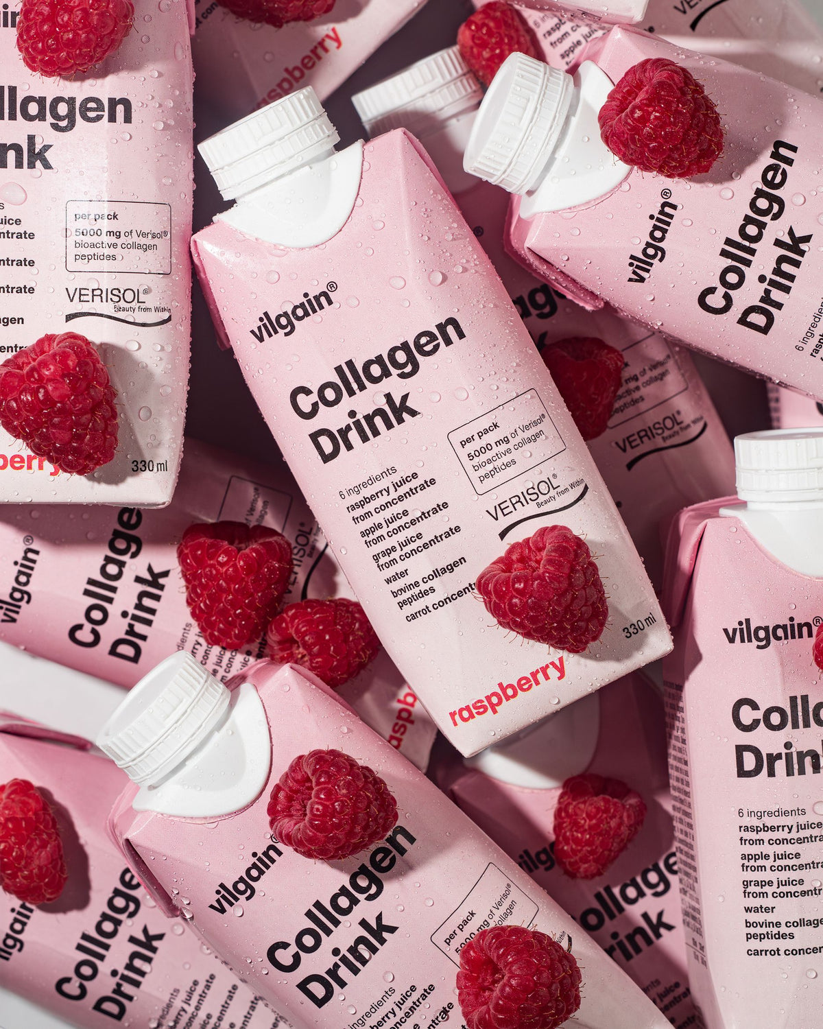 Vilgain Collagen Drink Himbeere Bild 3
