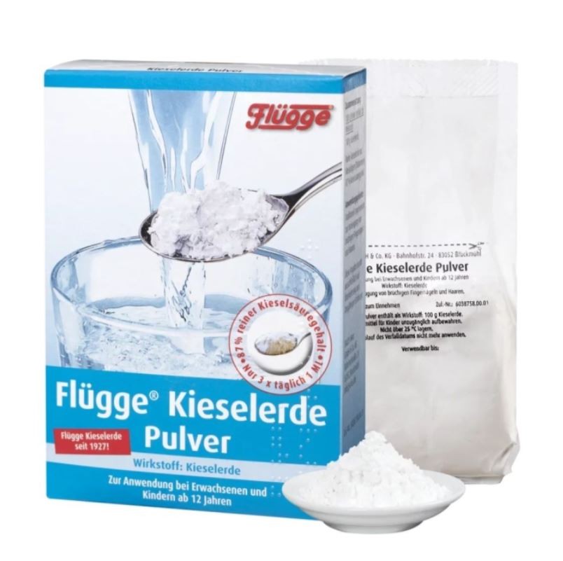 Flügge Kieselerde Pulver (200g)