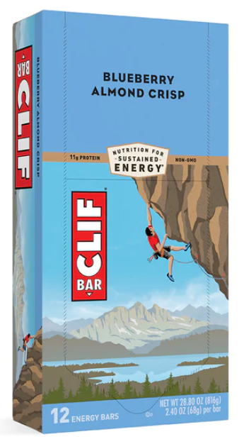 Clif bar Blueberry Almond Crisp (12x68g)