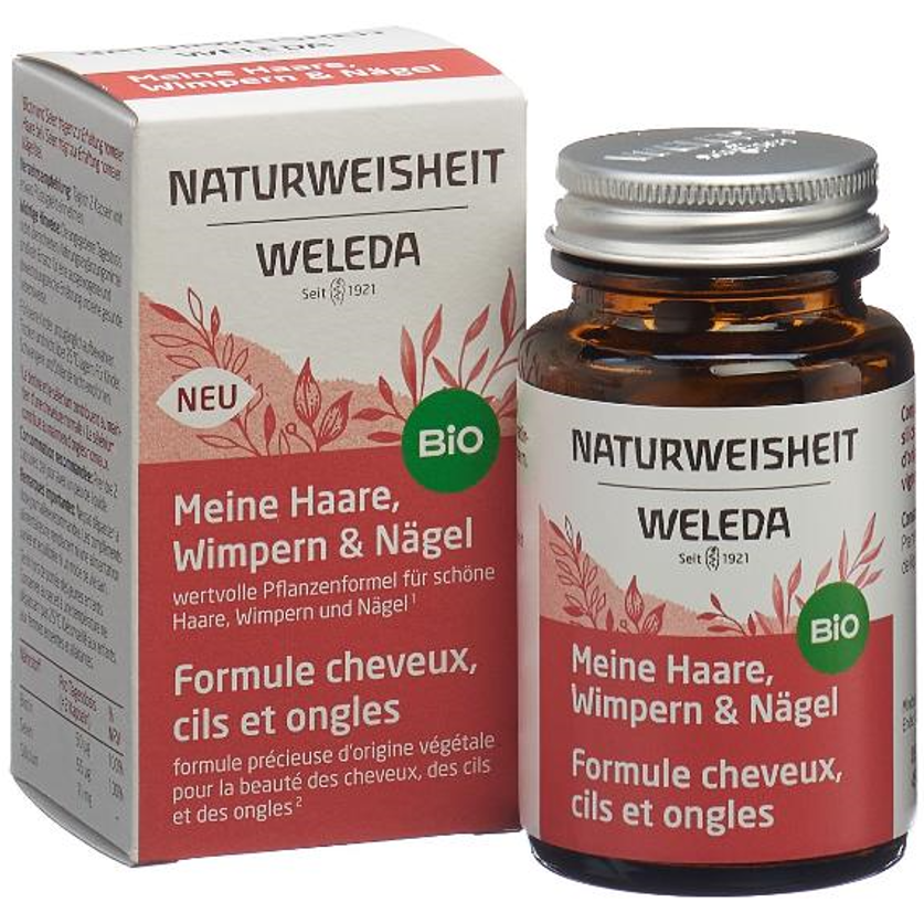Weleda Naturweisheit Meine Haare, Wimpern & Nägel (2x46 Stk)