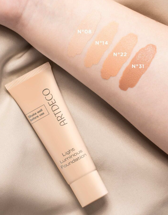 ARTDECO Light Luminous Foundation 22 neutral-natural chiffon (25ml)