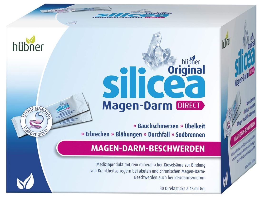 Hübner Silicea Magen-Darm Direct Gel (30 Sticks à 15ml)