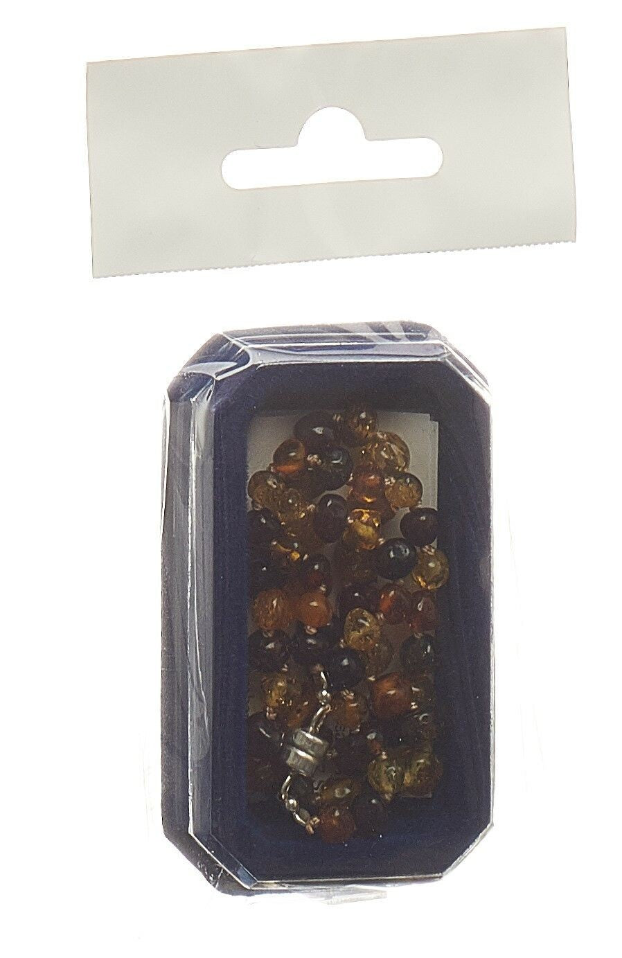 Amberstyle Bernsteinkette 36cm multicolor glanz Magnetverschluss (1 Stk)