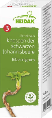 HEIDAK Knospe Johannisbeere Ribes nigrum Glycerin Mazerat (30ml)