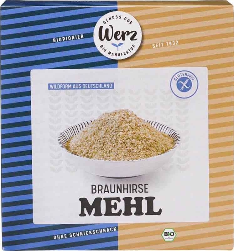 Werz Braunhirse Mehl glutenfrei Bio (500g)