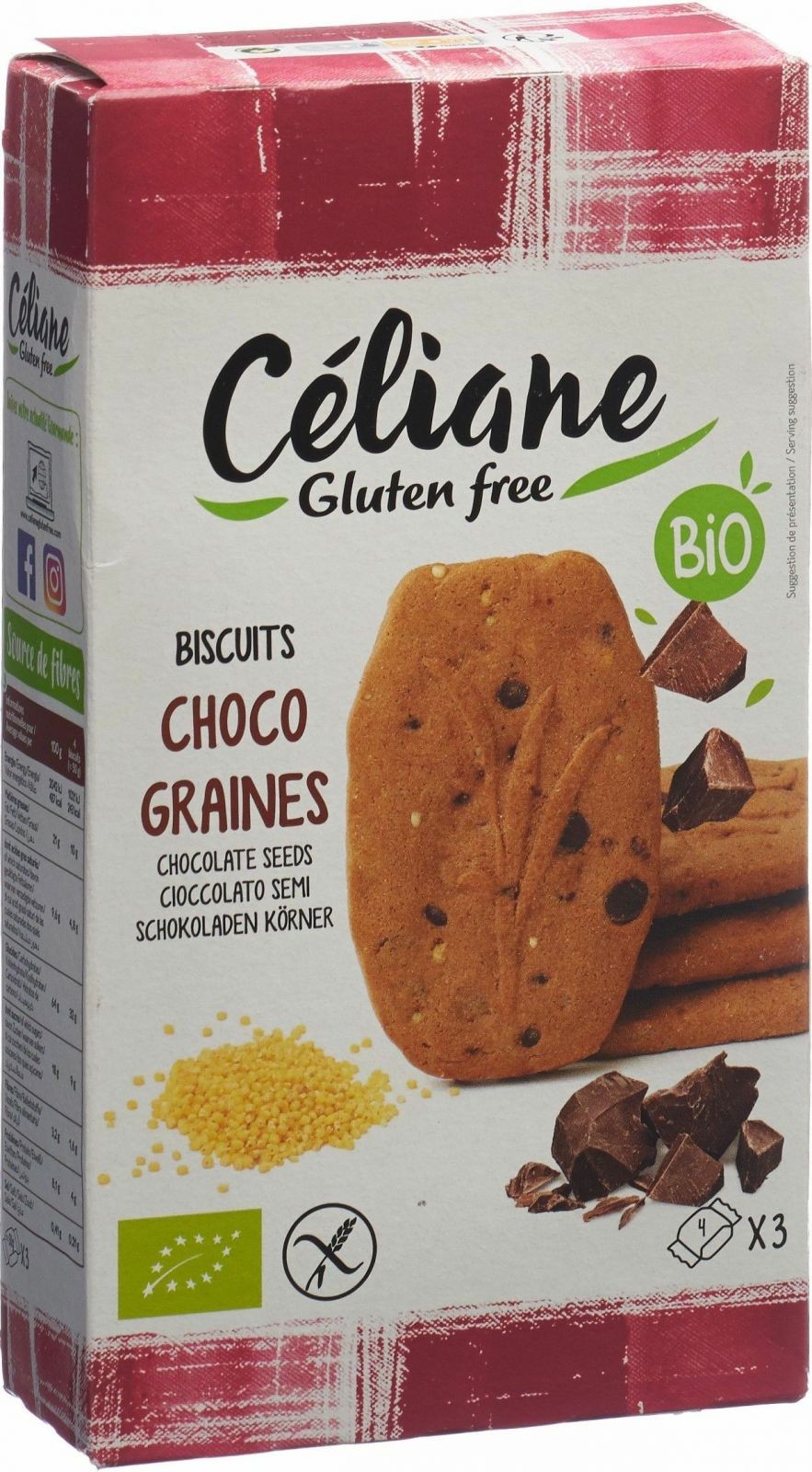 Céliane Frühstückskekse glutenfrei (150g)