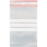 Minigrip Beutel mit Streifen 50x75mm (100 Stk)