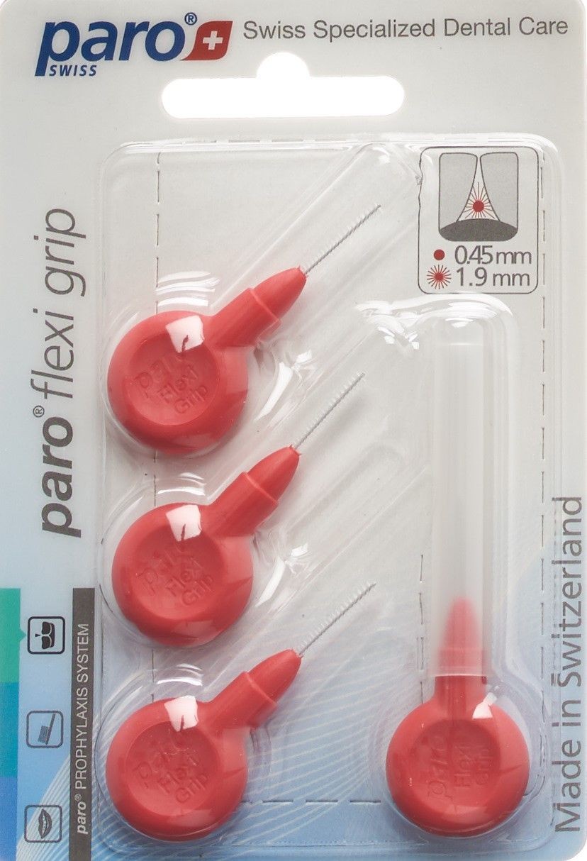 Paro Flexi Grip xxx-fein rot 1.9mm zylindrisch (4 Stk)