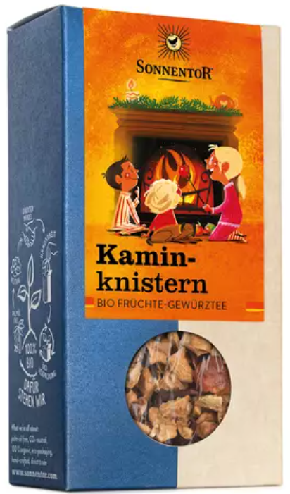 SONNENTOR Kaminknistern Bio-Früchte-Gewürztee lose (100g)