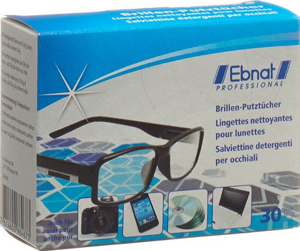 Ebnat Brillen-Putztücher (30 Stk)