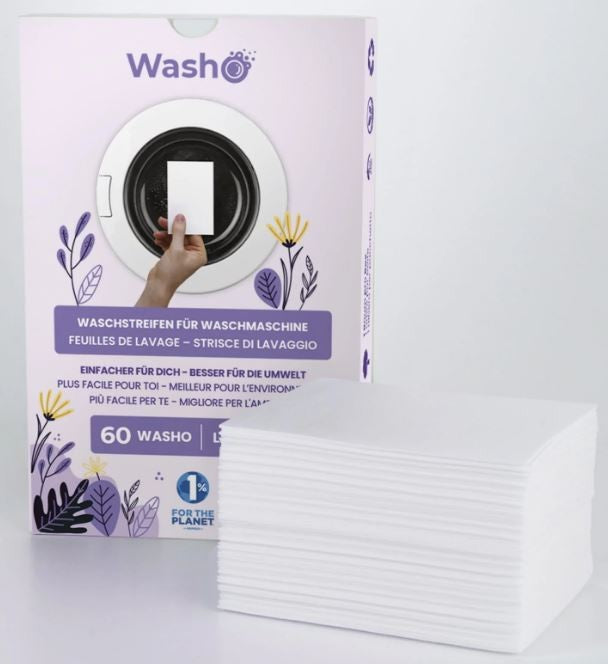 Washo Waschstreifen Lavendel (60 Stk)
