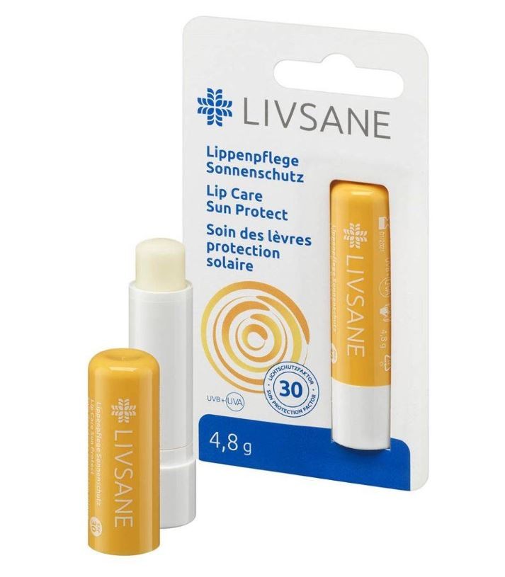 Livsane Lippenpflege Sonnenschutz (1 Stk)