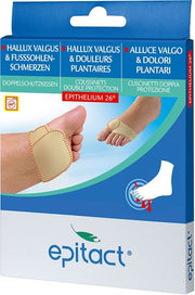 epitact Doppelschutzkissen Hallux Valgus M (1 Paar)