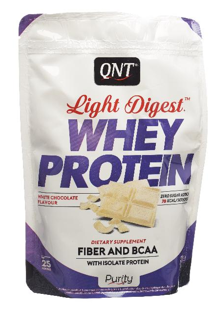 QNT Light Digest Whey Protein White Choco (500g)