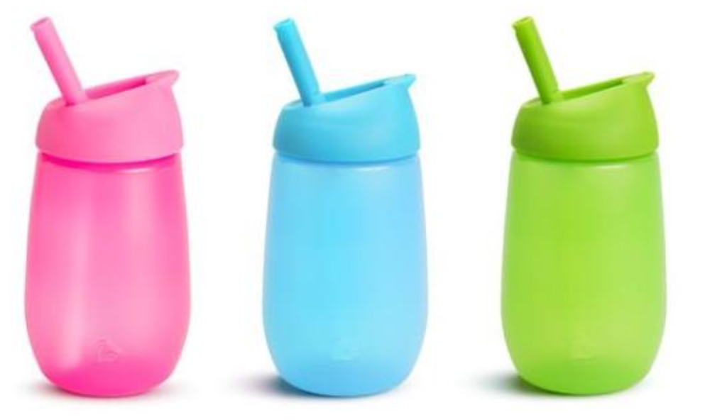 munchkin Simple Clean Trinkhalm Flasche (296ml)