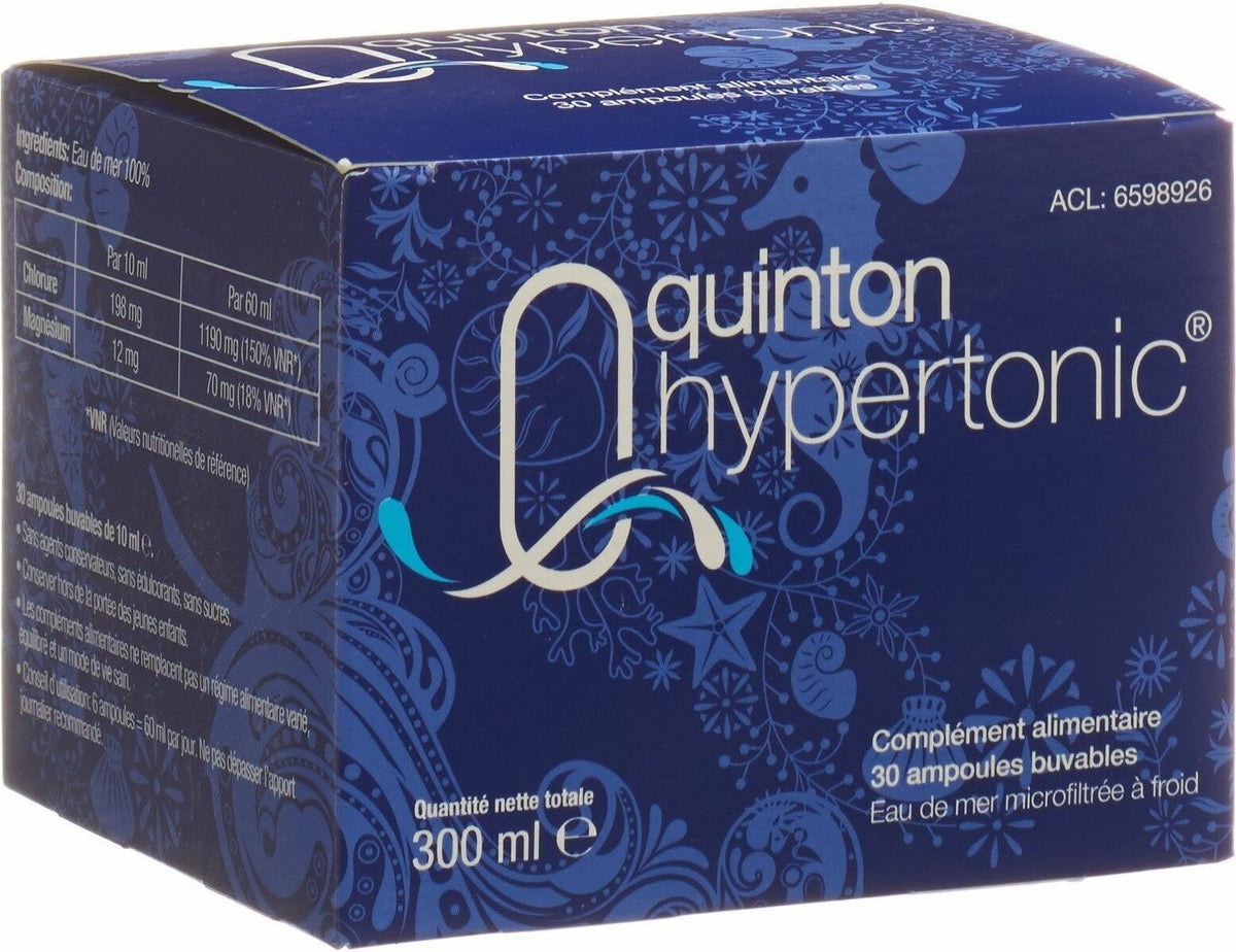 QUINTON Hypertonic 21g/l Ampullen (30x10ml)