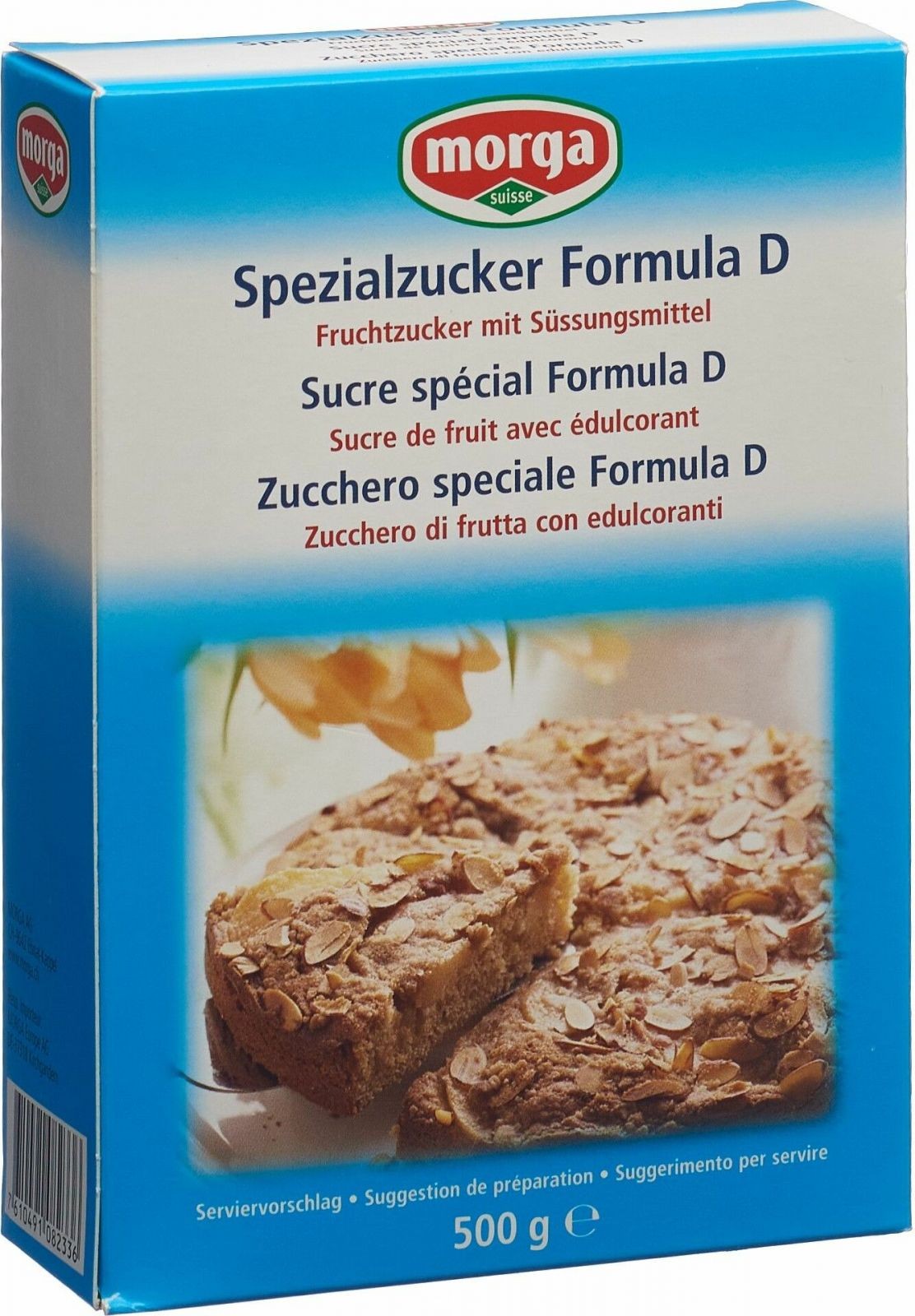 morga Spezialzucker Formula D (500g)