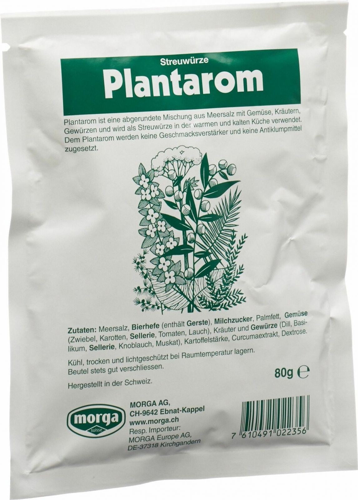 morga Plantarom Streuwürze Beutel (80g)