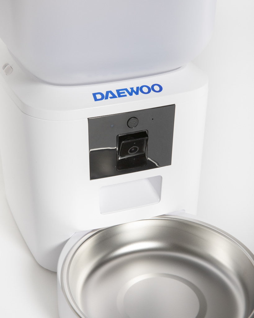 Distributeur automatique de nourriture intelligent Daewoo avec caméra 7 L (1 pièce)