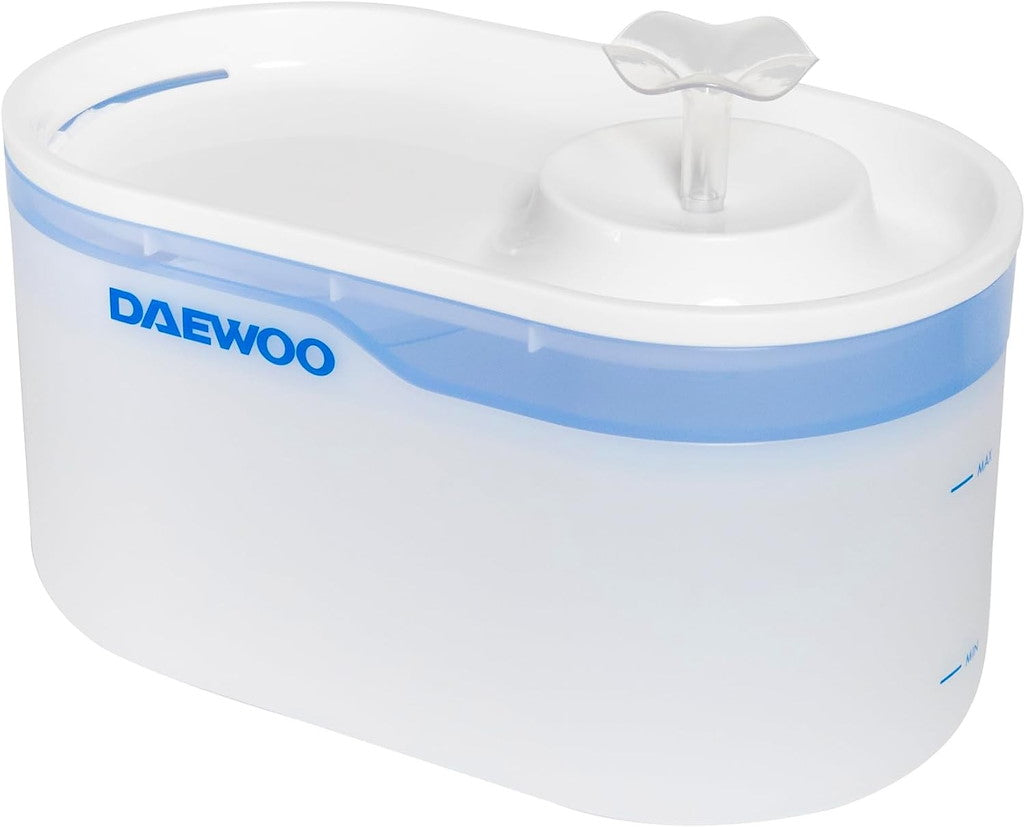 Fontaine à eau intelligente Daewoo pour animaux de compagnie avec application TUYA (1 pièce)