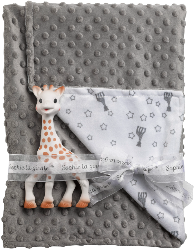 SOPHIE LA GIRAFE Geschenkset Decke (2-teilig)