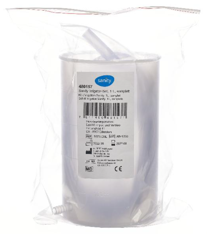 Sanity Irrigator-Set komplett (1L)
