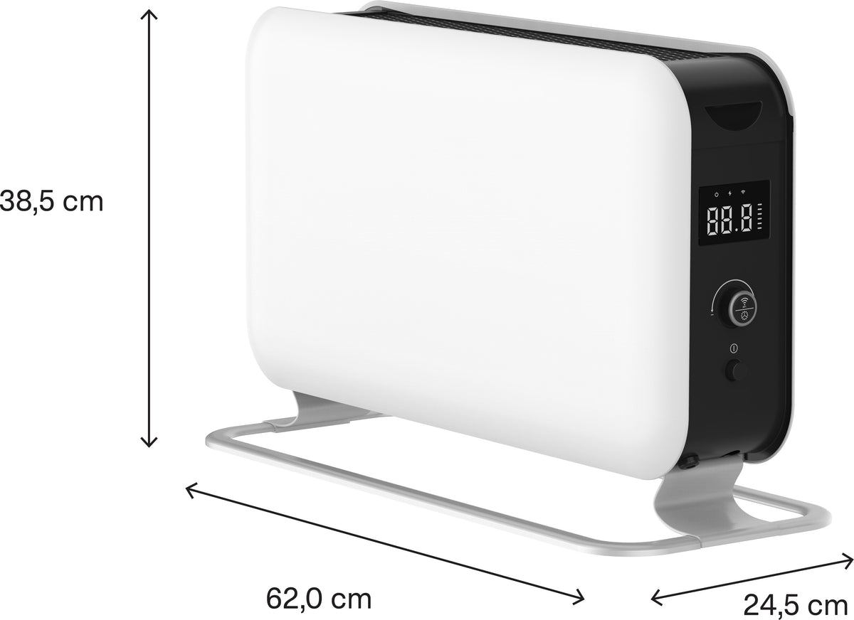 mill WiFi Max Portable Heater 1500W, weiss, Ansicht 7