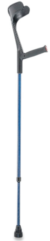sahag Krücken Ergoline Hart 76-96cm alu blau (1 Paar)