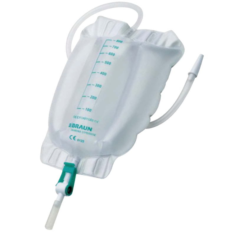 Urimed Tribag Plus 500ml 20cm steril Ablassventil (10 Stk)