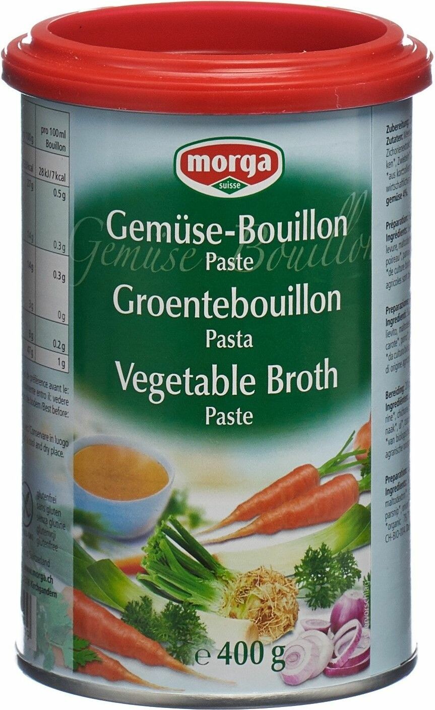morga Gemüse Bouillon Paste Dose (400g)