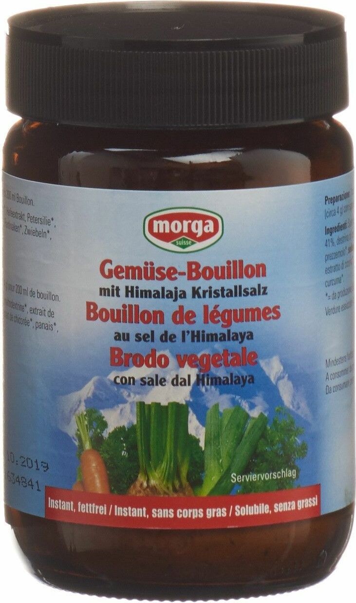morga Gemüse Bouillon mit Himalajasalz (200g)