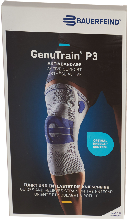 GenuTrain P3 Aktivbandage Grösse 5 rechts titan (1 Stk)