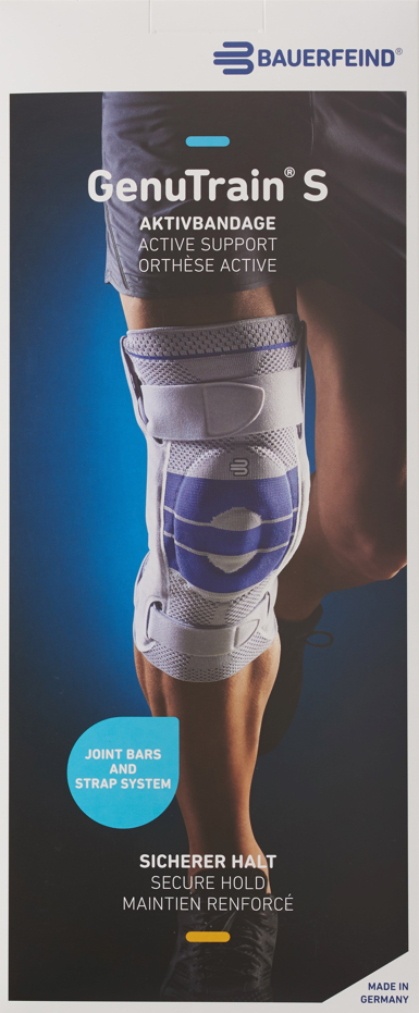 GenuTrain S Aktivbandage Grösse 3 links titan (1 Stk)