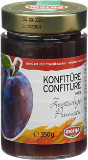 morga Zwetschgen Konfi mit Fruchtzucker (350g)