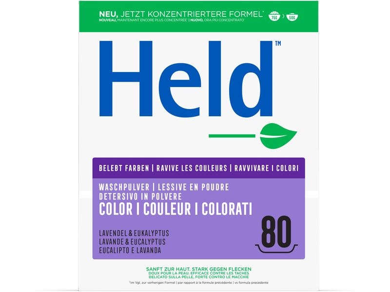 Held Waschmittelpulver Color (4kg)
