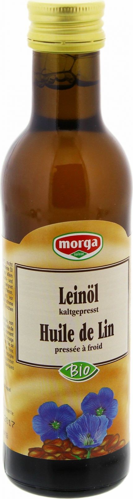 morga Leinöl kaltgepresst Bio (1.5dl)