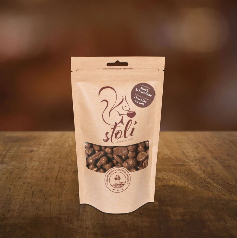 Stoli Nuss-Mix mit Milchschokolade (175g)